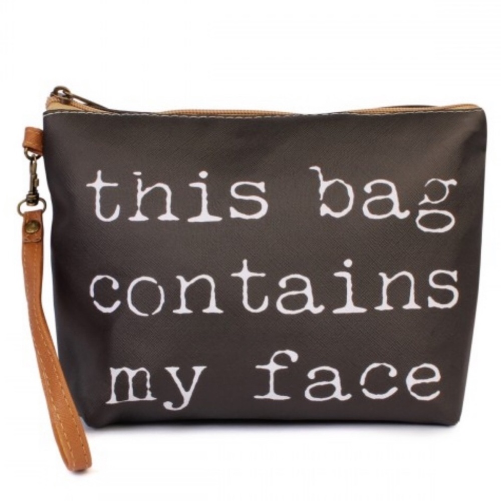 2 for $20 Graphic makeup bags